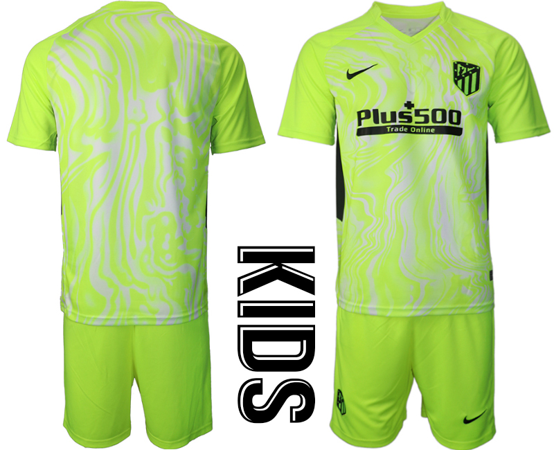 2021 Atltico Madrid away youth soccer jerseys->youth soccer jersey->Youth Jersey